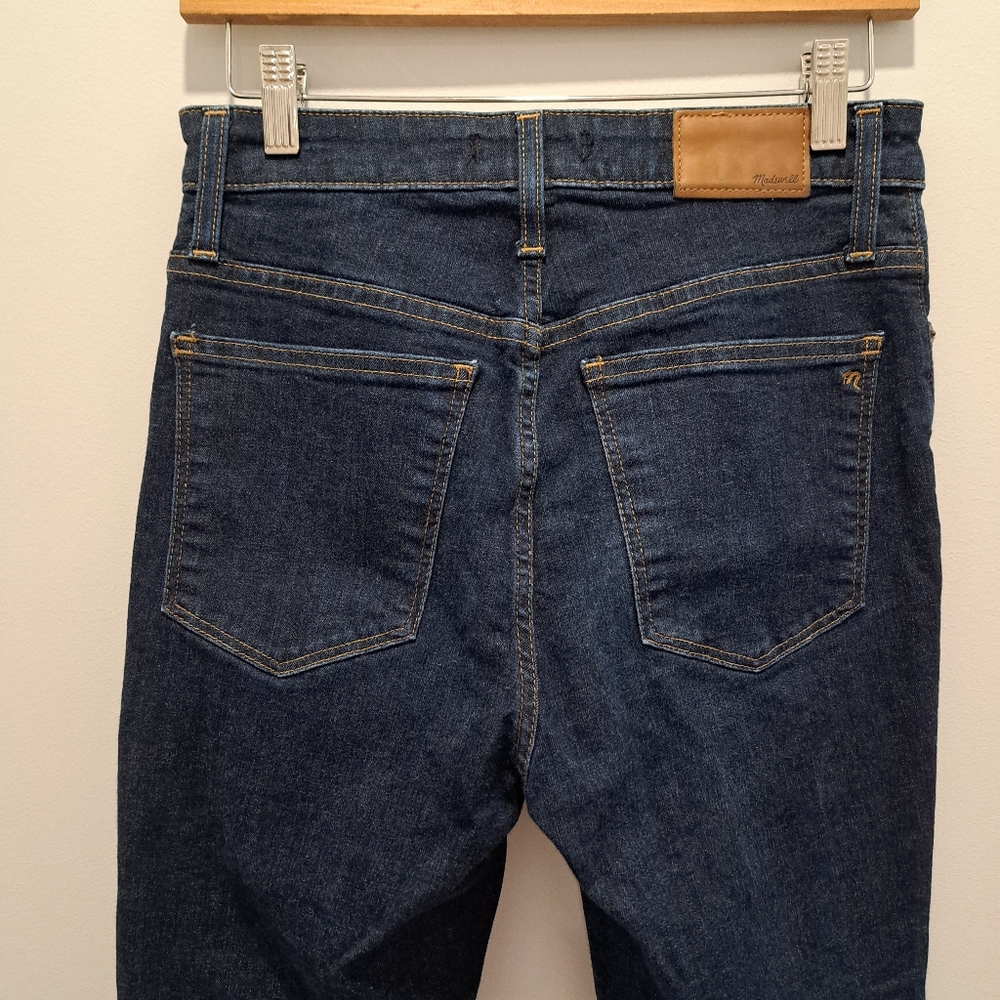 Madewell Curvy High-Rise Skinny Lucille Indigo Wash Minimalist Normcore Jeans 28 - Picture 6 of 16